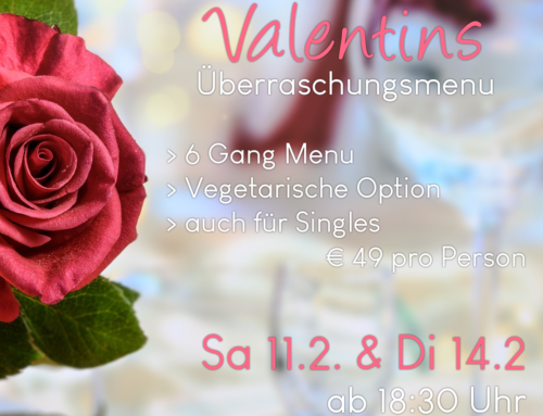 Valentins Überraschungsmenu 2023